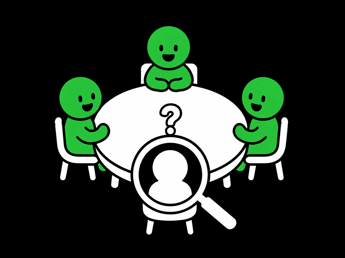 Topic vault cards for online tables